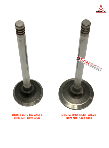 DEUTZ 2012 EXHAUST-INLET VALVE 0428 4042-43