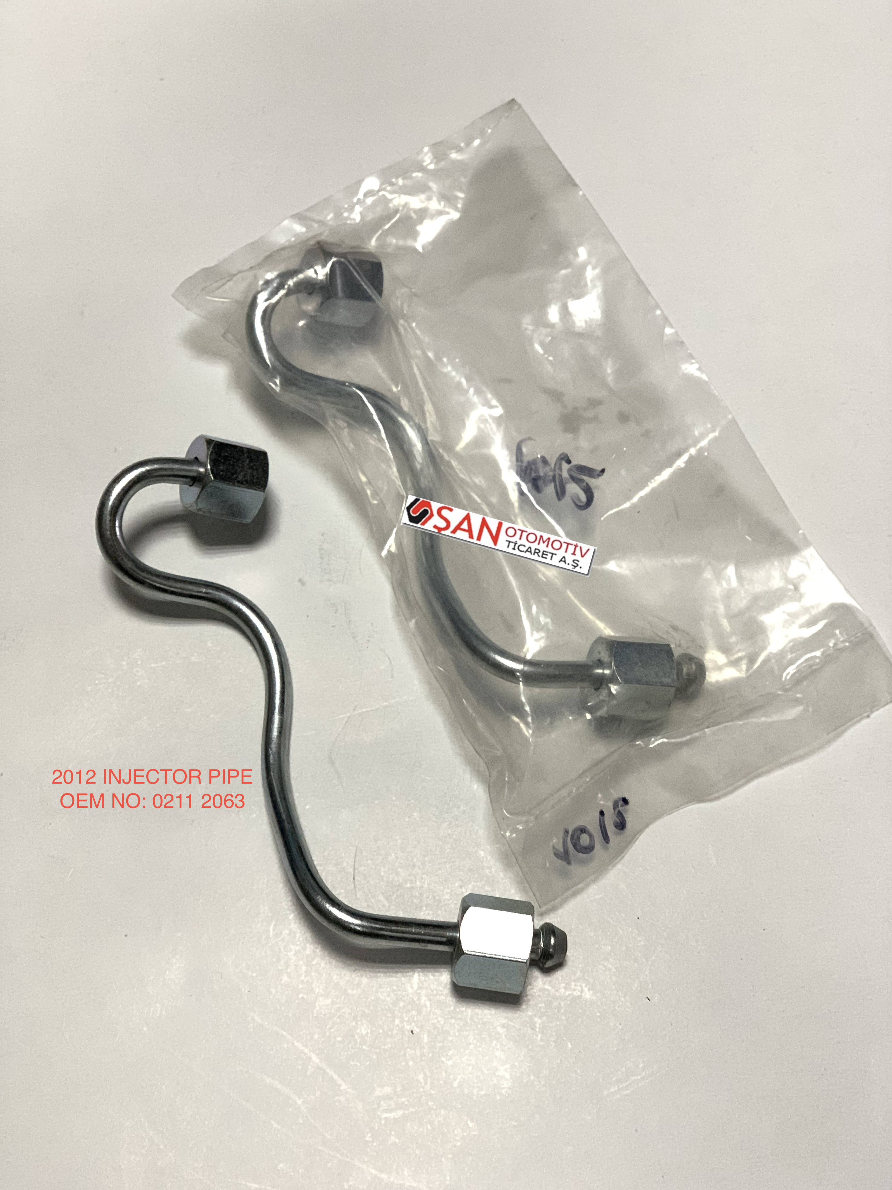 DEUTZ 2012 INJECTOR PIPE 0211 2063