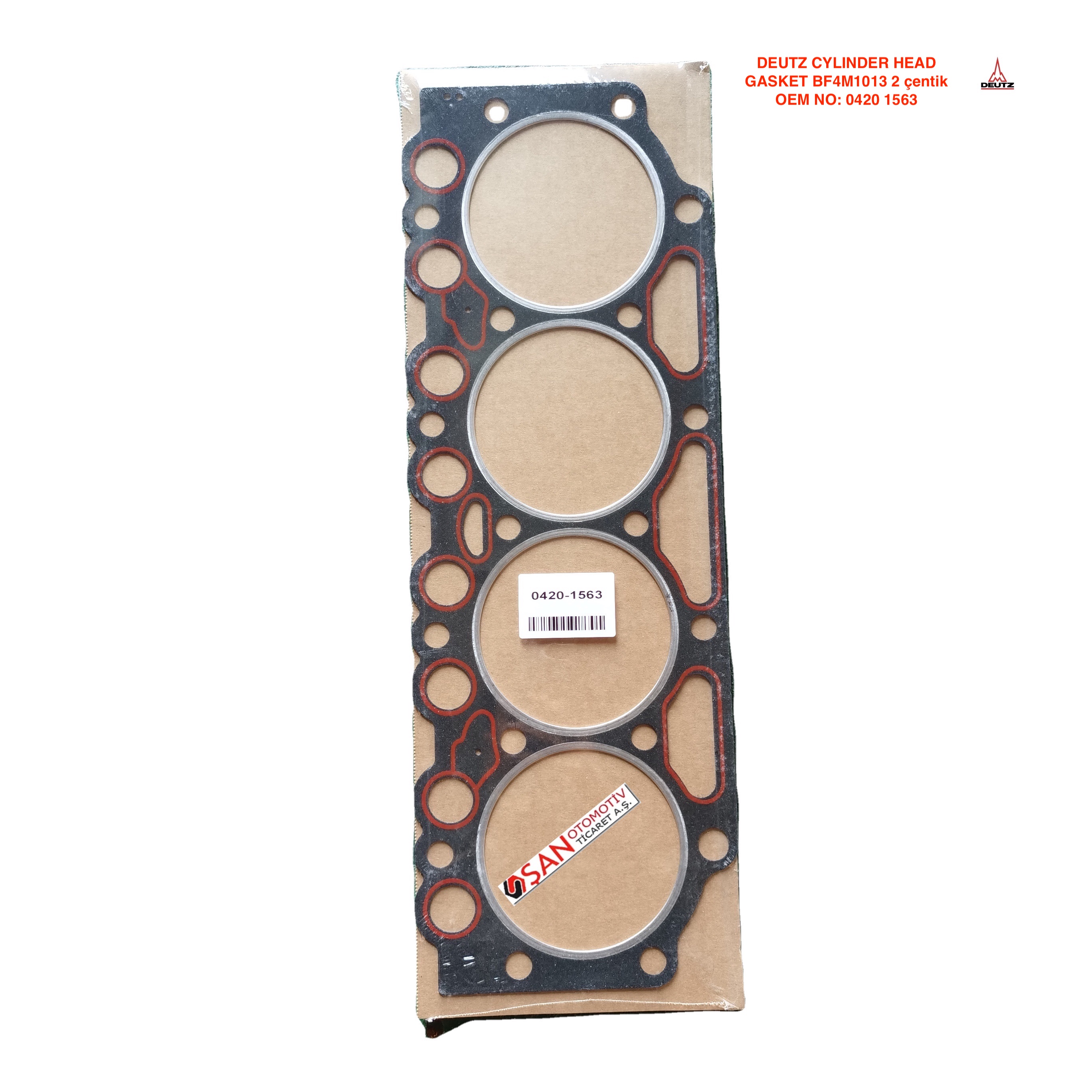 DEUTZ BF4M1013 CYLINDER HEAD GASKET 0420 1563 