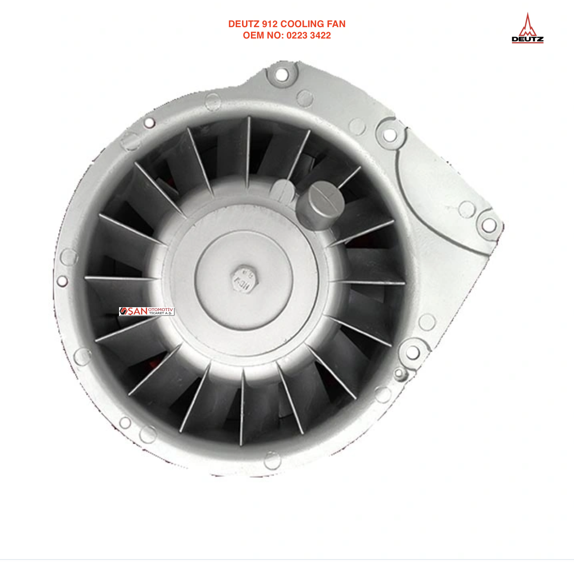 DEUTZ 912 COOLING FAN 0223 3422