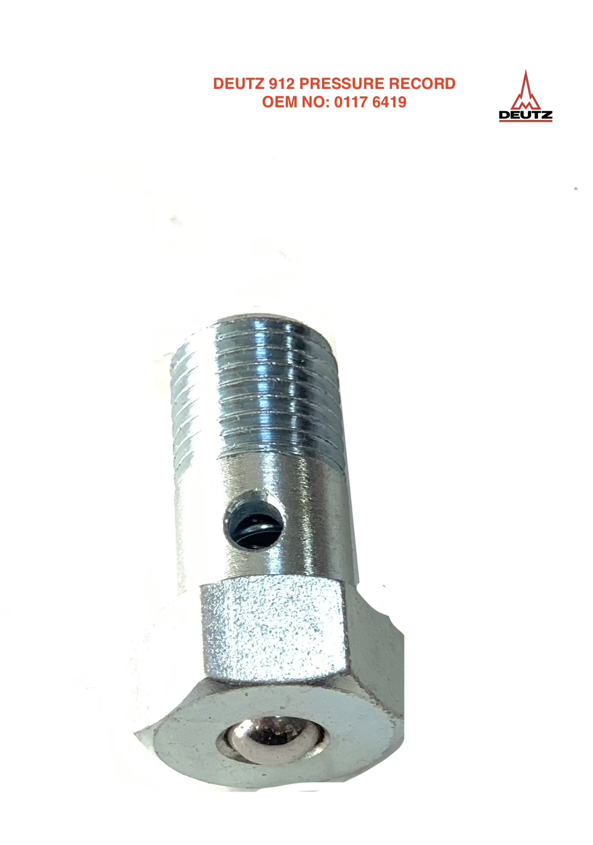 DEUTZ 912 PRESSURE RECORD 0117 6419