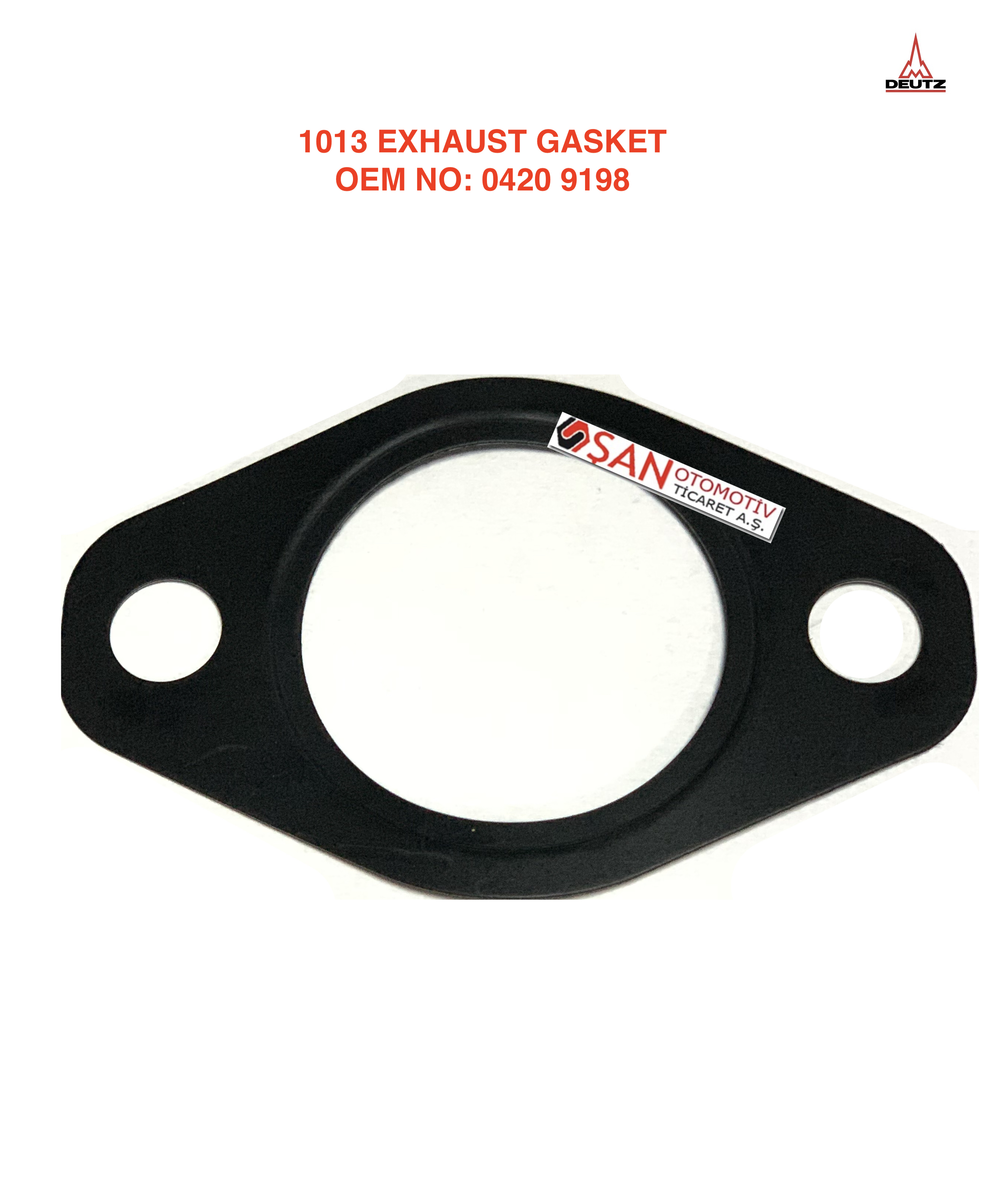 DEUTZ 1013 EXHAUST MANIFOLD GASKET 0420 9198