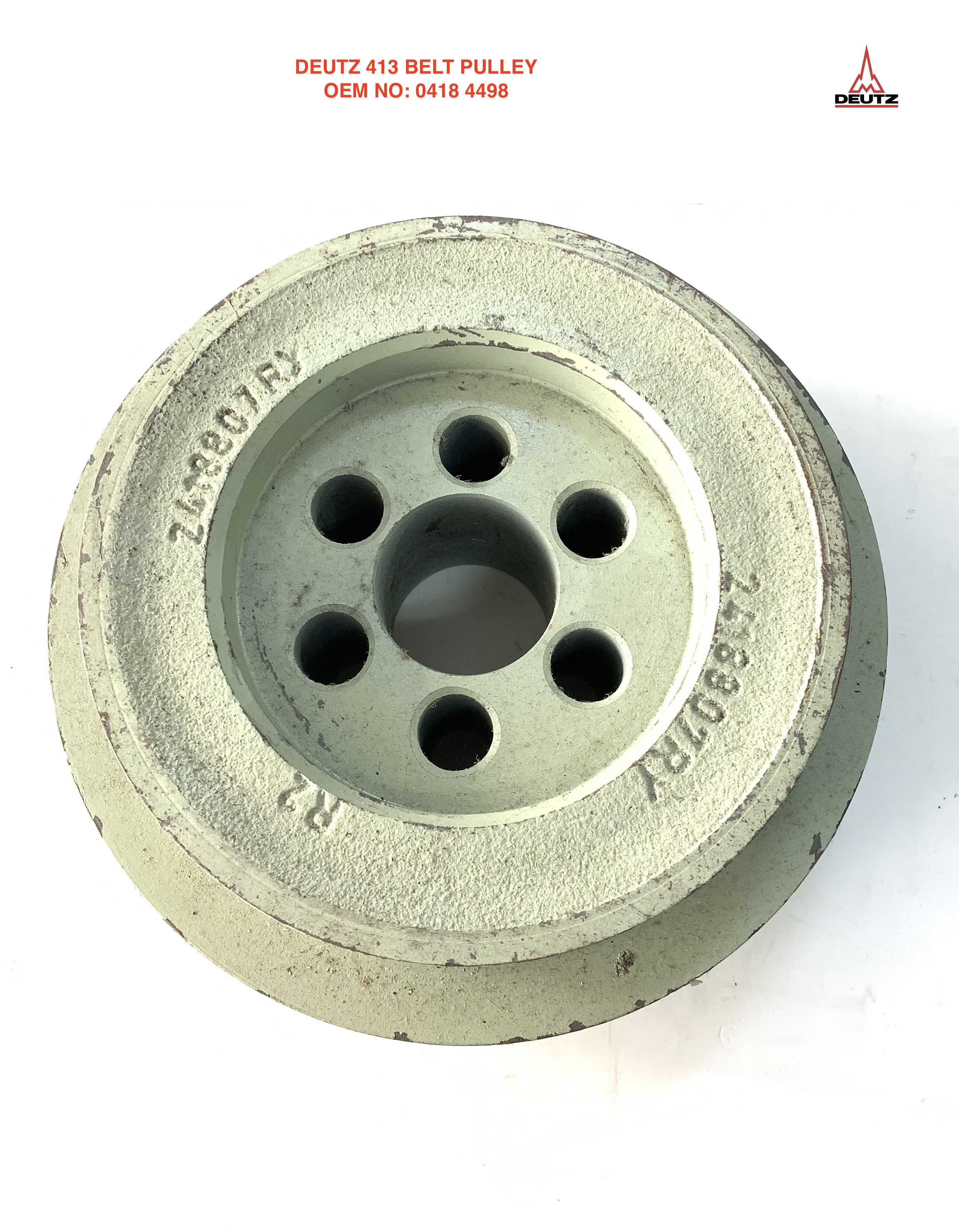 DEUTZ 413 BELT PULLEY 0418 4498