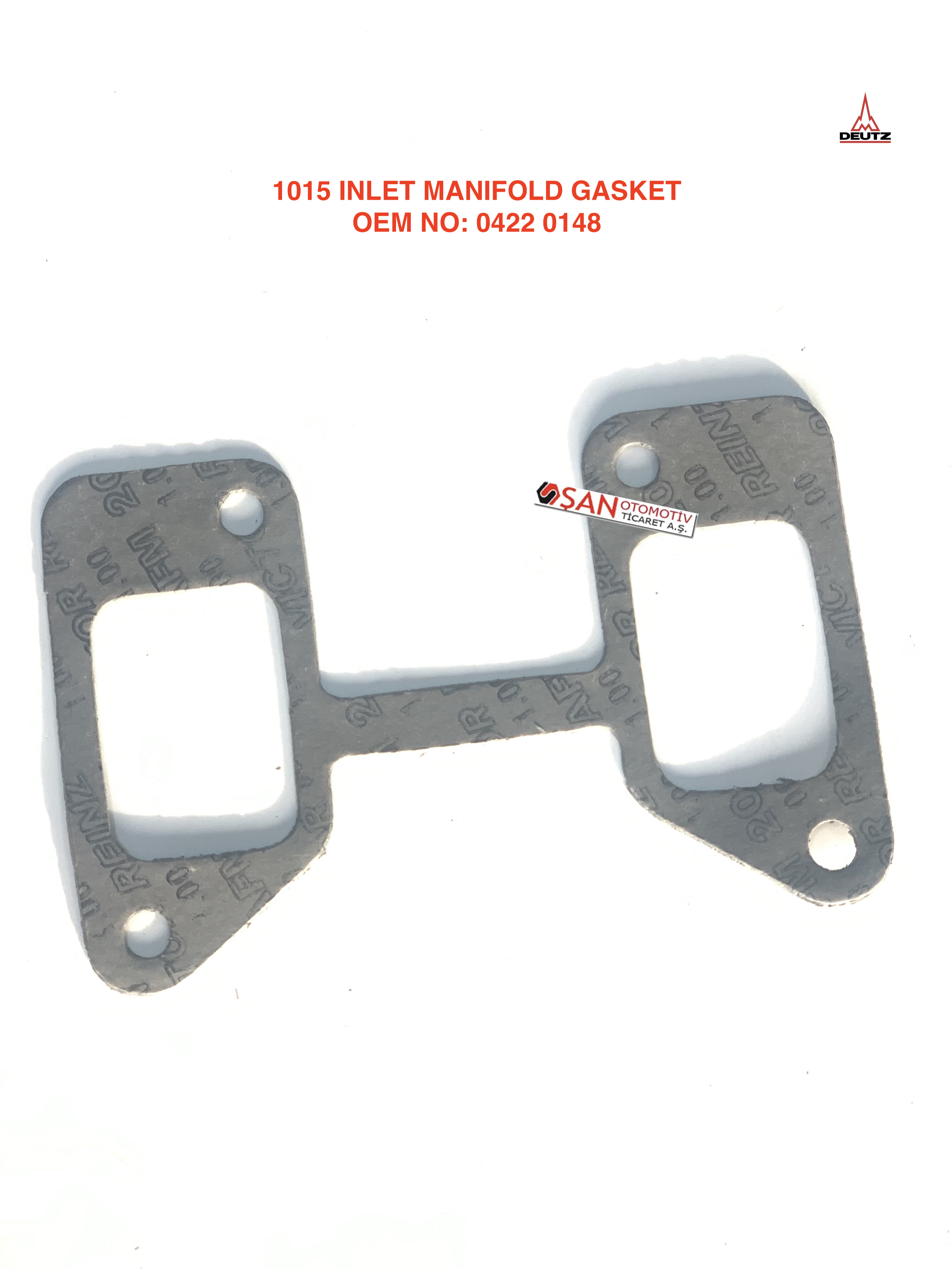 DEUTZ 1015 INLET MANIFOLD GASKET 0422 0148
