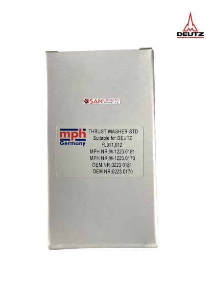 DEUTZ 912 THRUST WASHER 0223 0181- 0223 0170