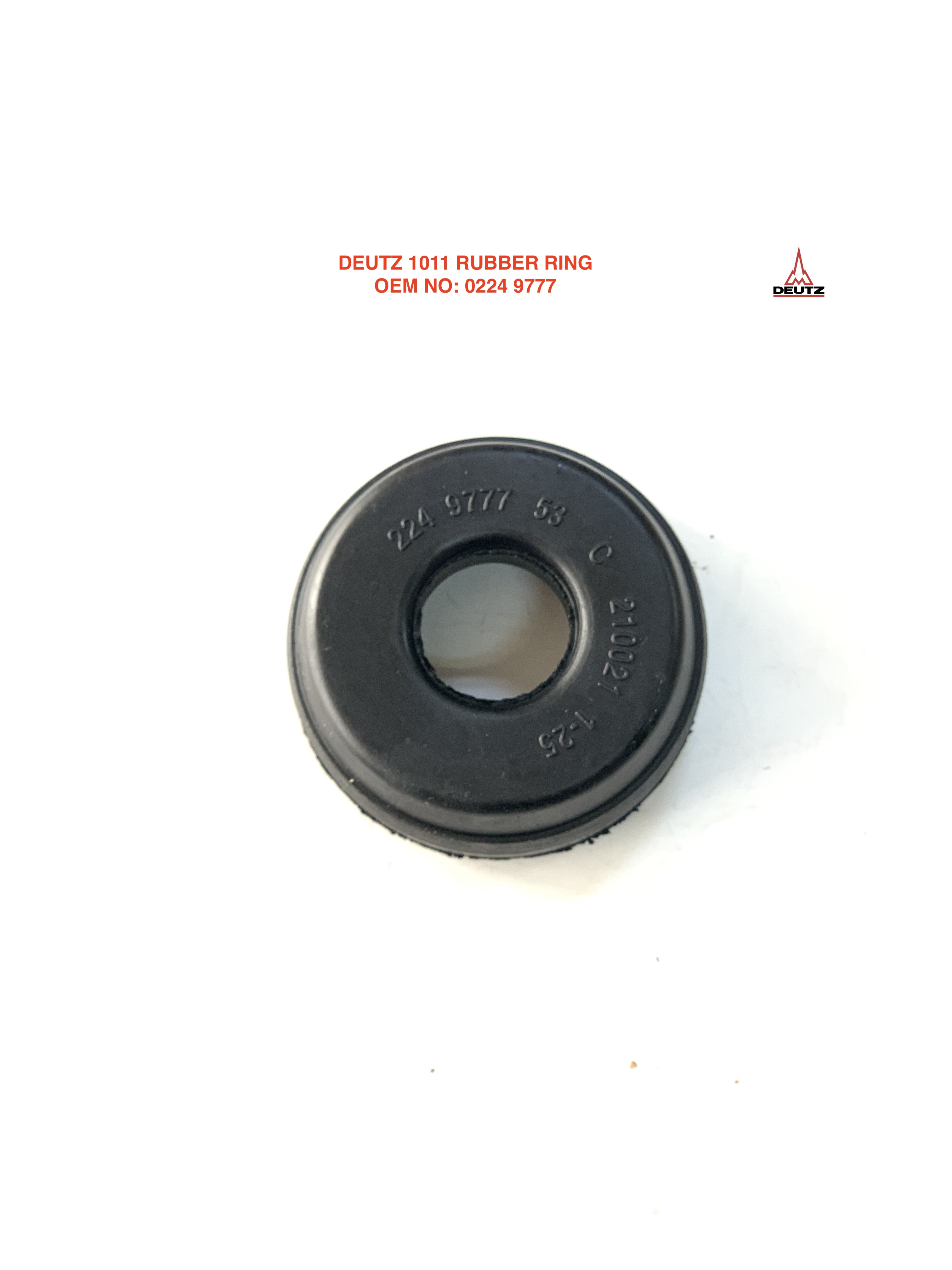 DEUTZ 1011 RUBBER RING 0224 9777