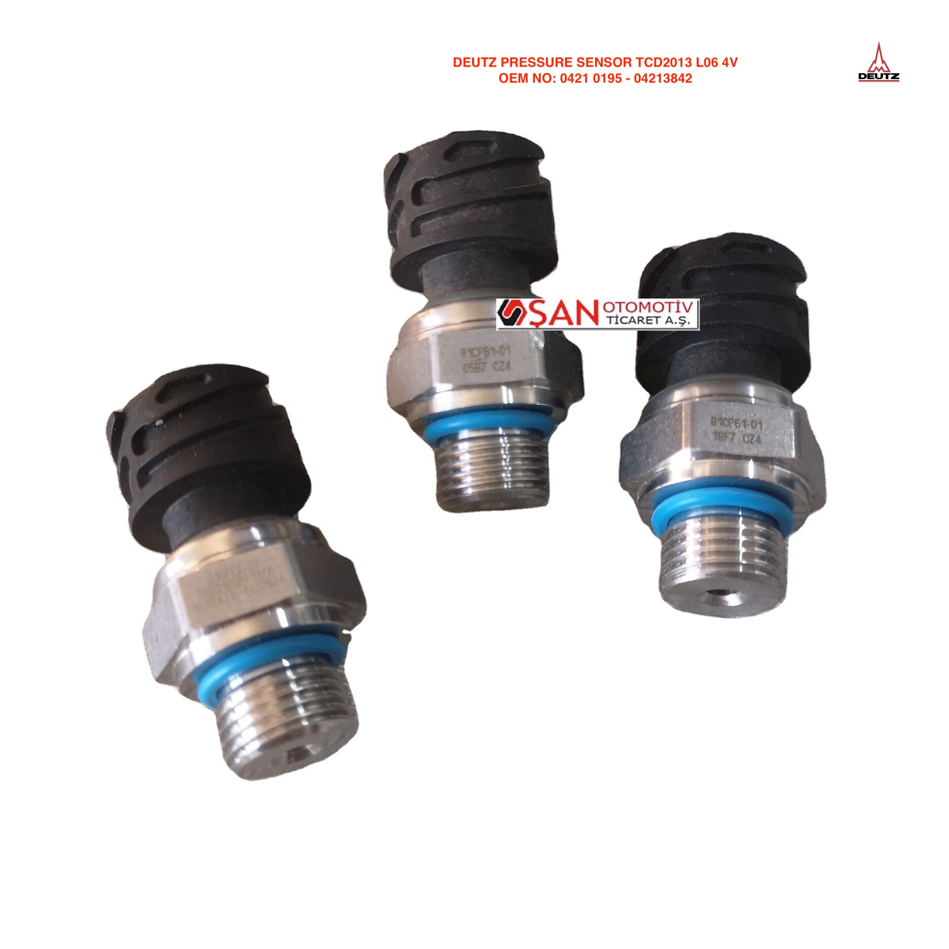 DEUTZ TCD2013 L06 4V PRESSURE SENSOR  04210195 - 04213842