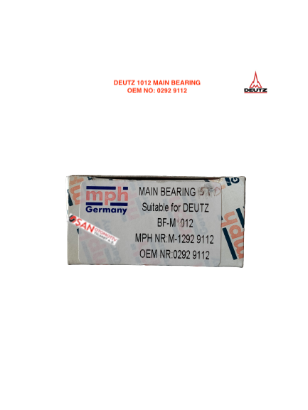 DEUTZ 1012 MAIN BEARING 0292 9112