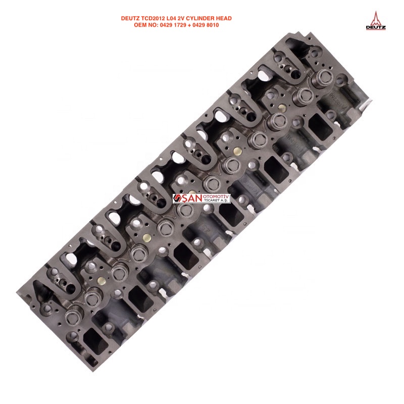 DEUTZ TCD2012 L04 2V CYLINDER HEAD 0429 1729 + 0429 8010