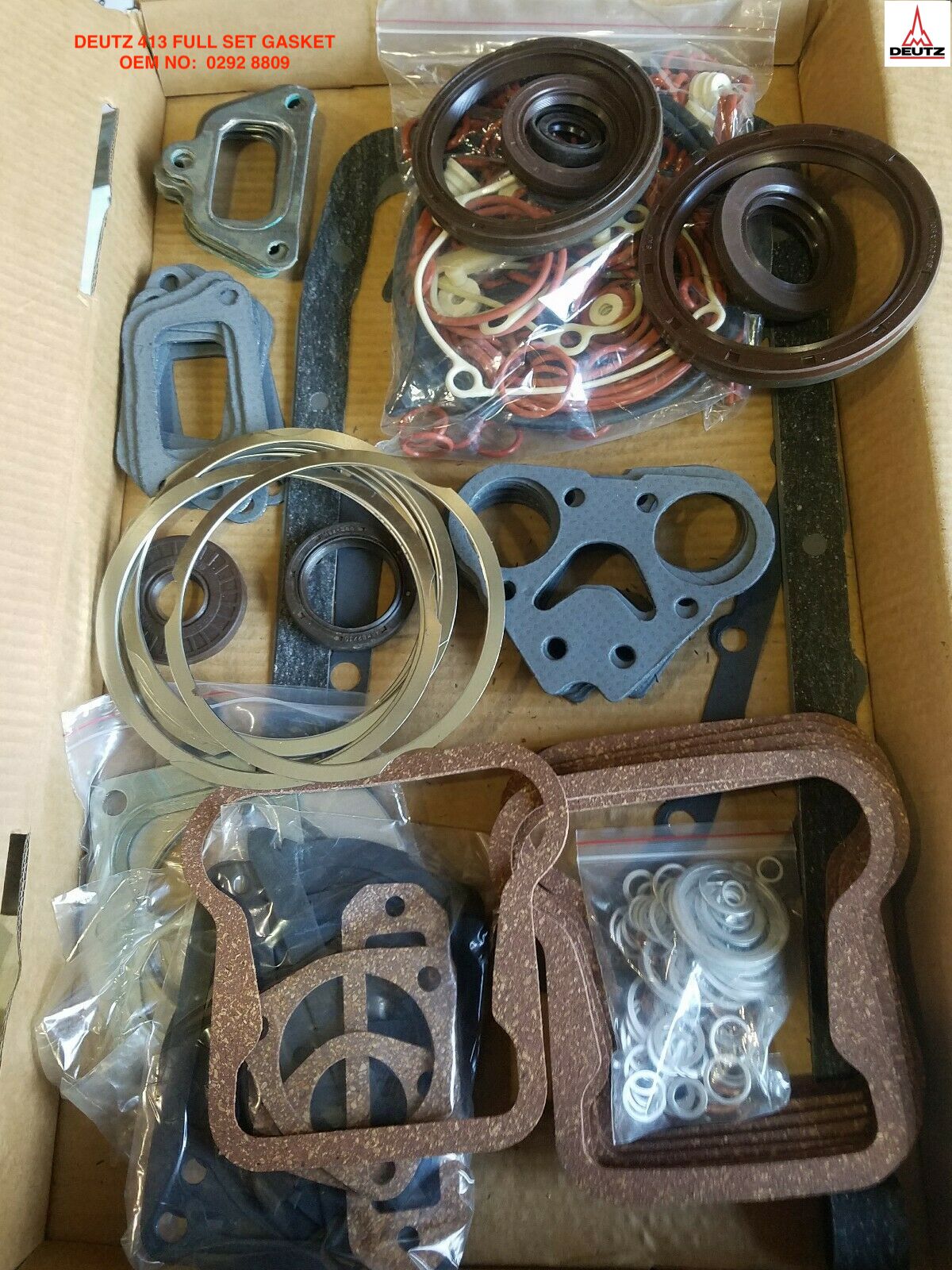 DEUTZ 413 FULL SET GASKET 0292 8809