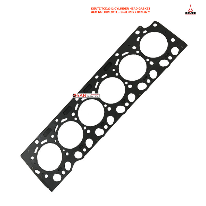 DEUTZ TCD2012 CYLINDER HEAD GASKET 0428 9411 + 0428 5286 + 0425 8771
