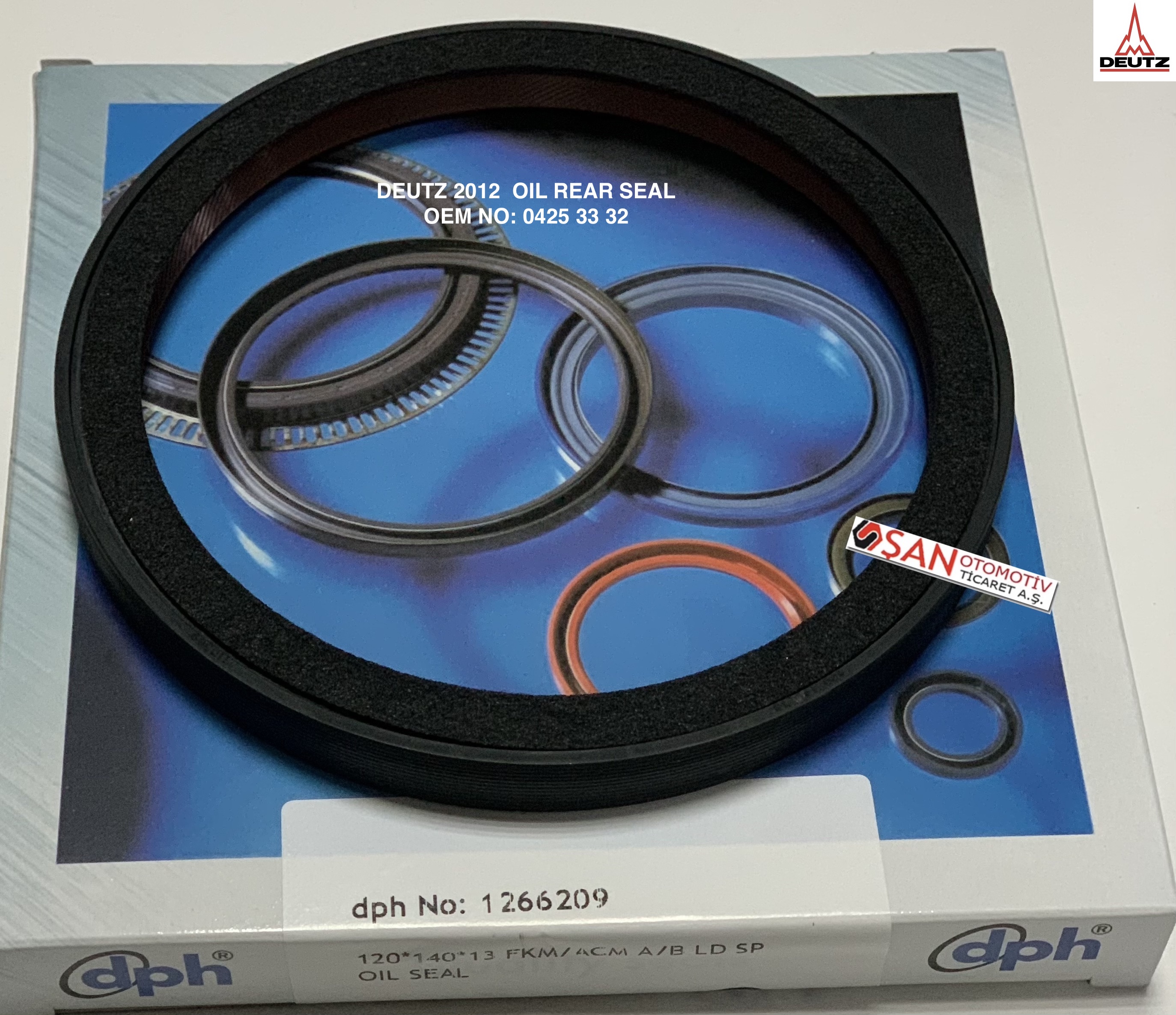 DEUTZ 2012 REAR OIL SEAL 0425 3332