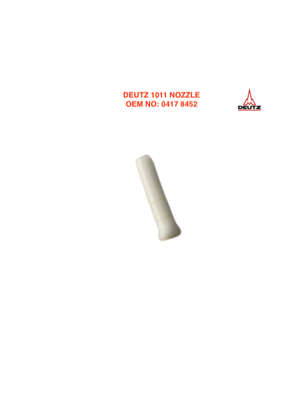 DEUTZ 1011 NOZZLE 0417 8452