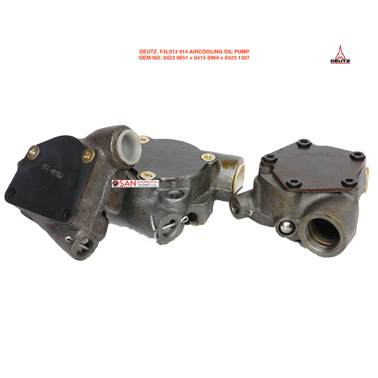 DEUTZ F4L913 914 AIRCOOLING OIL PUMP 0423 0651 + 0415 9964 + 0423 1307