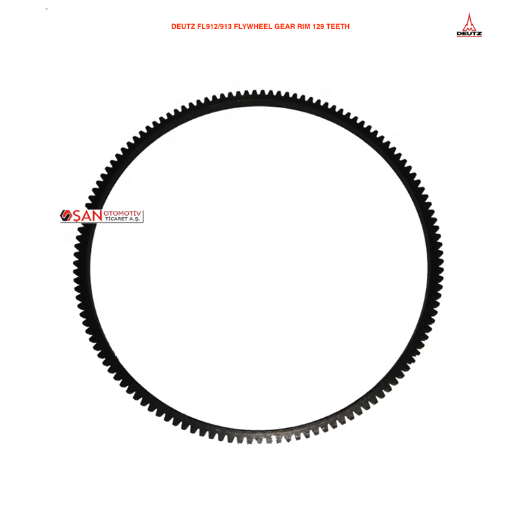 DEUTZ FL912/913 GLYWHEEL GEAR RIM 129 TEETH