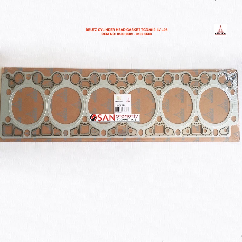 DEUTZ TCD2013 4V L06 CYLINDER HEAD GASKET 0490 0688 - 0490 0689