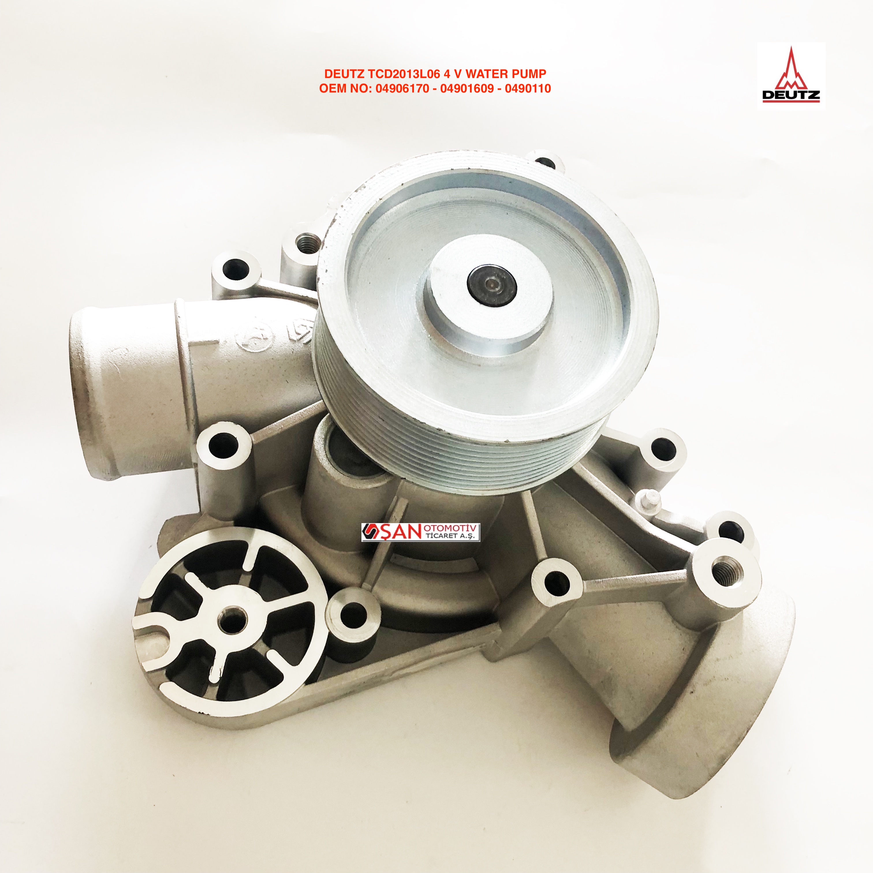 DEUTZ TCD2013L06 4 V WATER PUMP 0490 6170 + 0490 1609 + 0490 0110